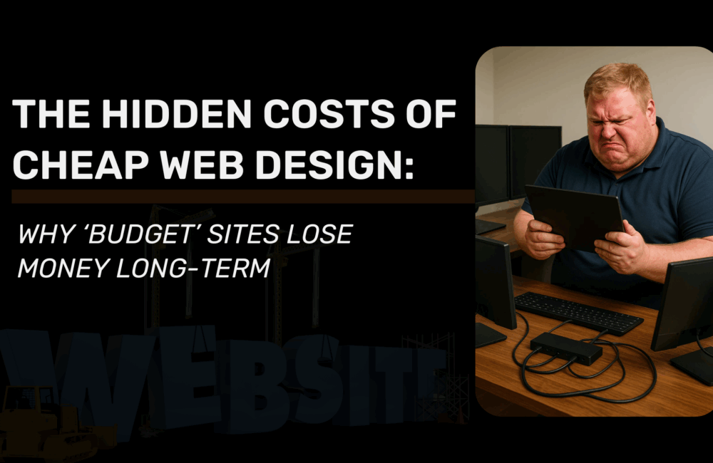 The Hidden Costs of Cheap Web Design: Why ‘Budget’ Sites Lose Money Long-Term